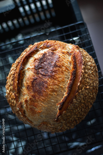 Sourdough oatmeal bread