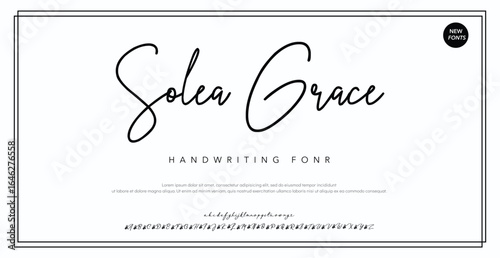 Soea grace An Elegant Signature Font