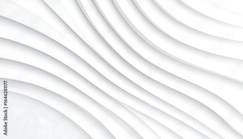 Obraz premium White Abstract Wave Pattern Background.