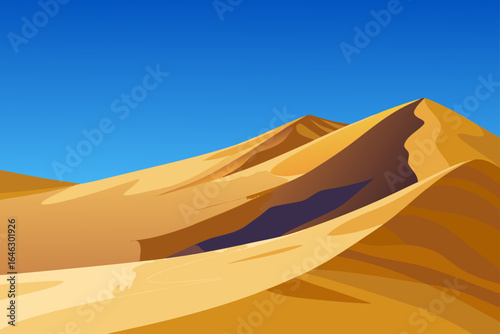 Subtle Texture Vector of a Textured Sand Dune