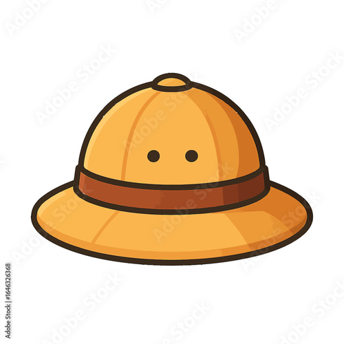 Classic Safari Pith Helmet for Adventurous Explorers and Travelers