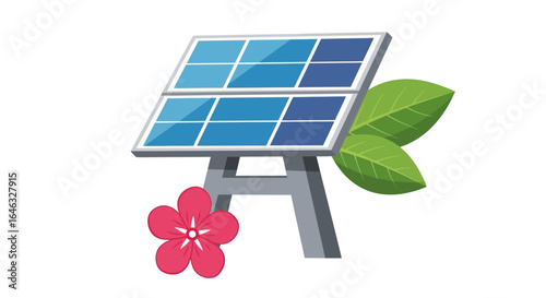 Solar Panel Energy Clean, Green Power for a Sustainable Future