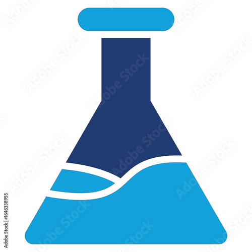 Conical Flask solidcolor color icon