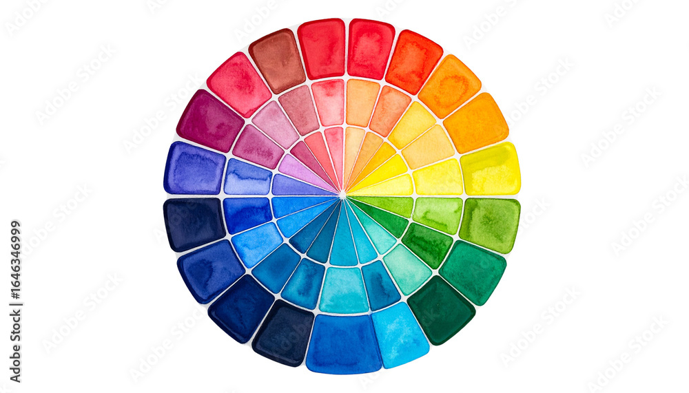 Fototapeta premium color palette guide