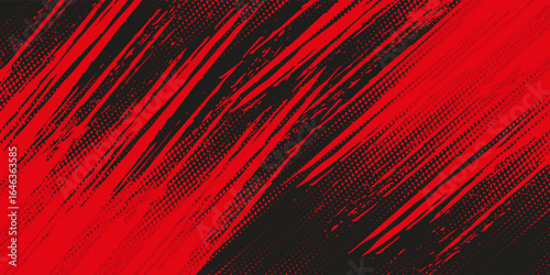 Background, contrast red and black color abstract template for business design. Technology style. You can use it for advertising, sports posters, templates, business presentations.