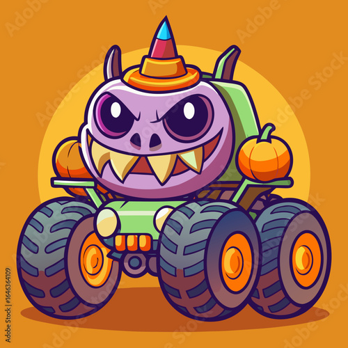 Bat-shaped candy bar with a bite taken out, bold vector illustration