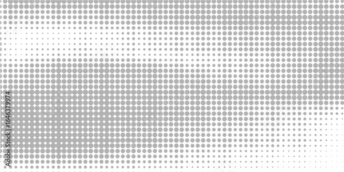 grunge Halftone white and black dots pattern and black gradient grunge texture background. Dotted line comic sport style vector illustration