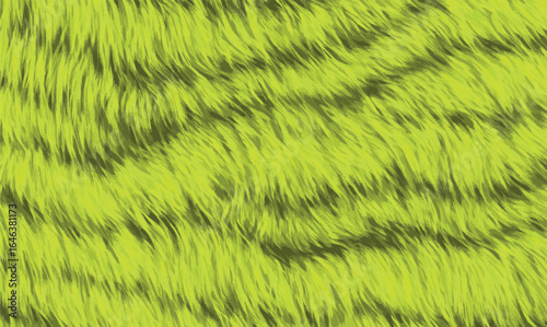 Vibrant yellow fur with flowing texture and soft sheen. Eye-catching and bold, perfect for fantasy themes, fashion designs, or striking digital art backgrounds.