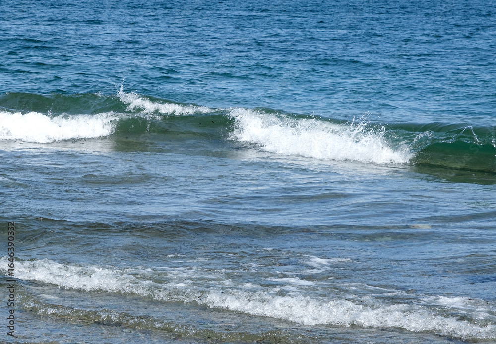 Fototapeta premium 打ち寄せる波