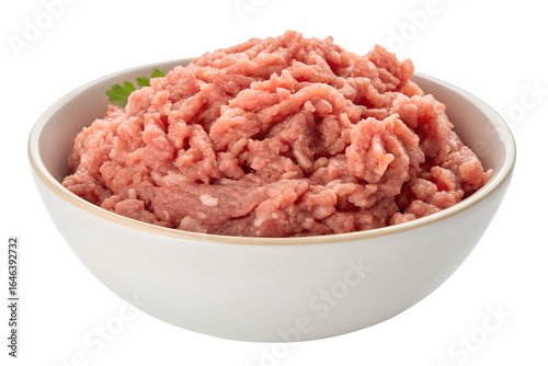 minced meat on a plate