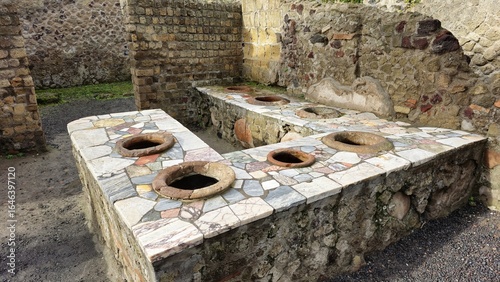 Foto Herculaneum, Italy - 9 January 2025