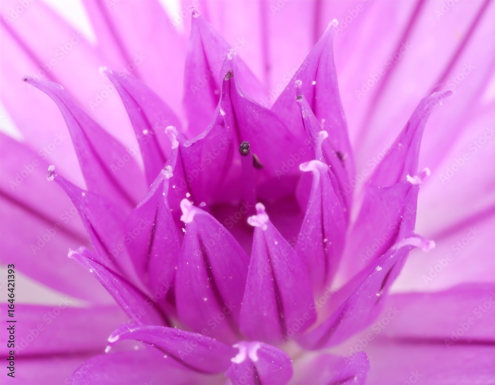 Fototapeta premium Close-up of a vibrant purple flower (9)