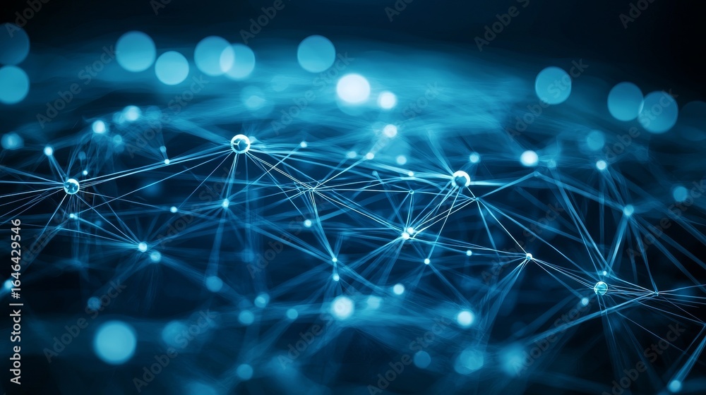 Obraz premium Internet Network Computer Connection Website Concept