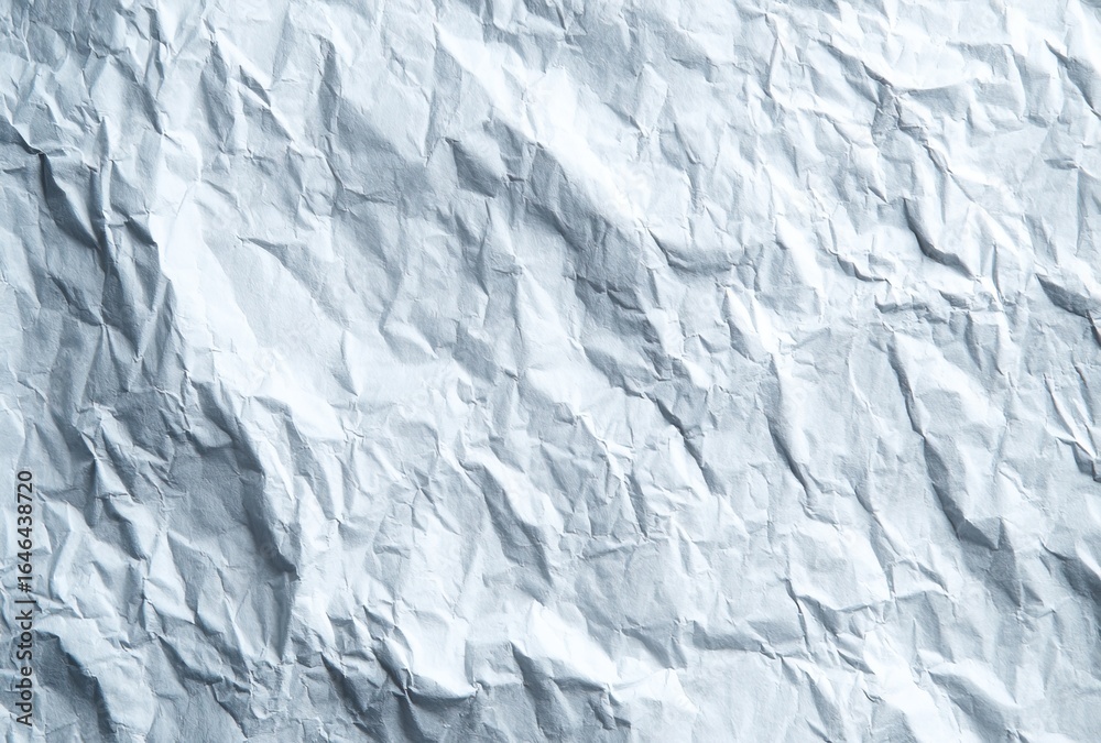Obraz premium Wrinkled light gray paper texture
