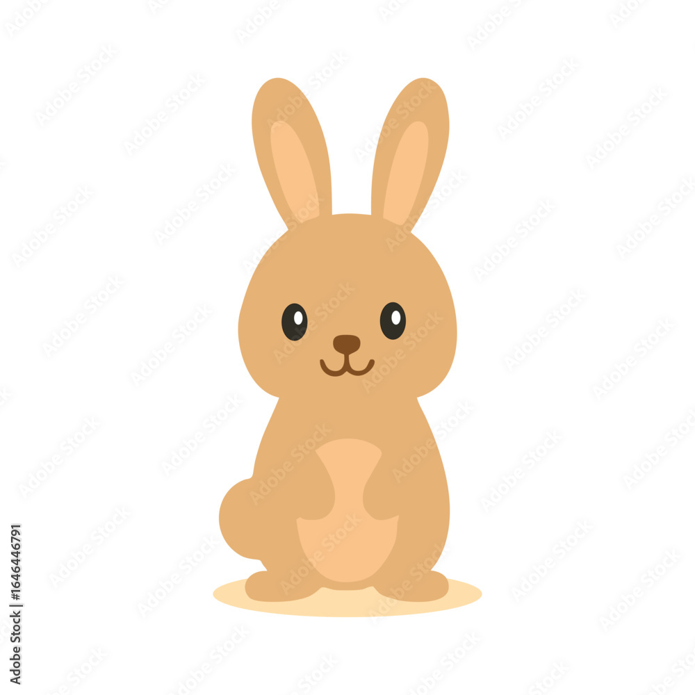 Obraz premium easter bunny isolated on white