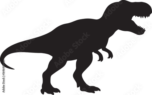 Tyrannosaurus Rex Dinosaur Silhouette