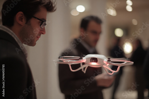 drones respond precisely to voice commands delivering items with amazing accuracy