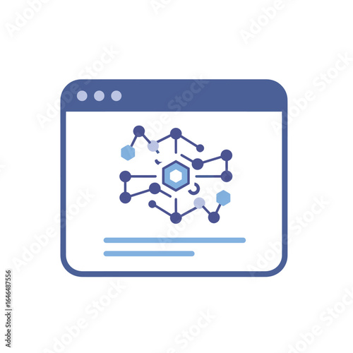 Blockchain Technology Concept