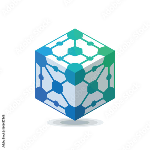Blockchain Technology Concept