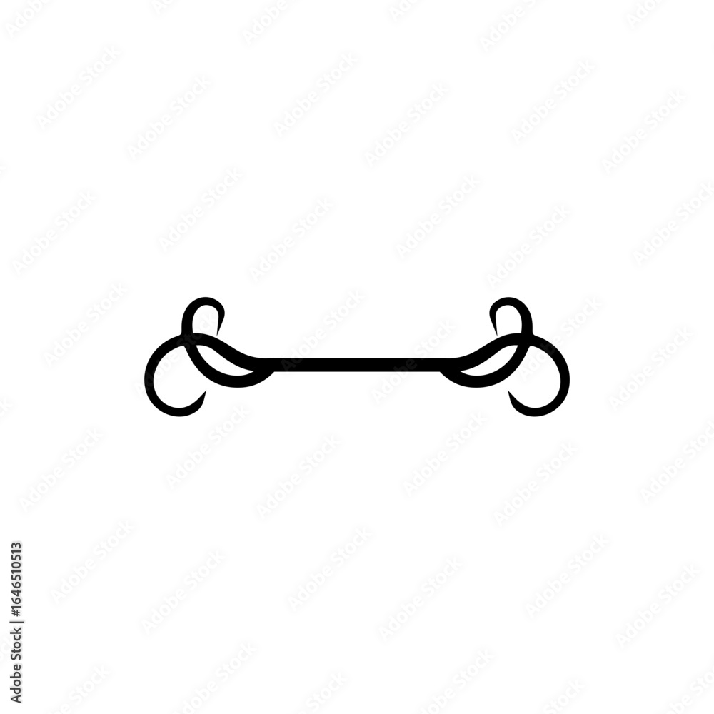 Line flourish clip art design on plain white transparent isolated background for card, shirt, hoodie, sweatshirt, apparel, tag, mug, icon, poster or badge Line flourish clip art design on plain white transparent isolated background for card, shirt, hoodie, sweatshirt, apparel, tag, mug, icon, poster or badge