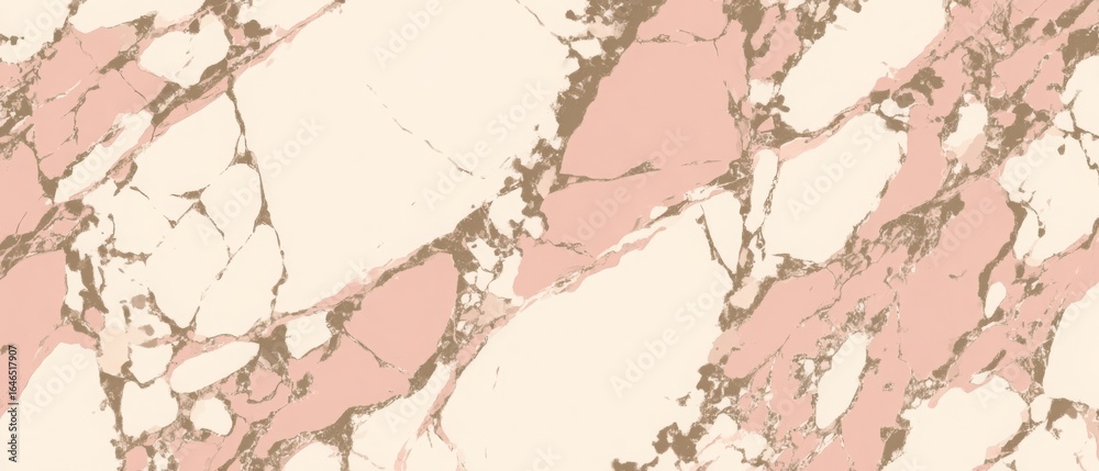 Fototapeta premium Elegant blush pink and gold marble texture background