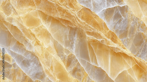 Honey onyx marble texture background golden veins