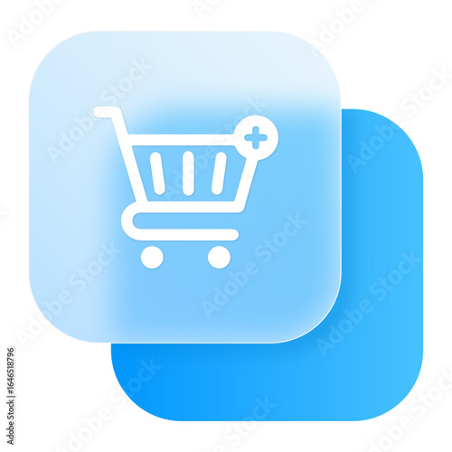 3D Box Ecommerce Digital Glassmorphism UI Icon Sign and Symbol Element Asset Digital Design Illustrator Png Svg	
