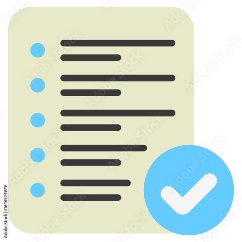Assign Task Icon Mini Illustration Icon. Use For Modern Concept, Print, Ui, Ux Kit, Web And App Development. Vector Related To Office, Education, Examination And More