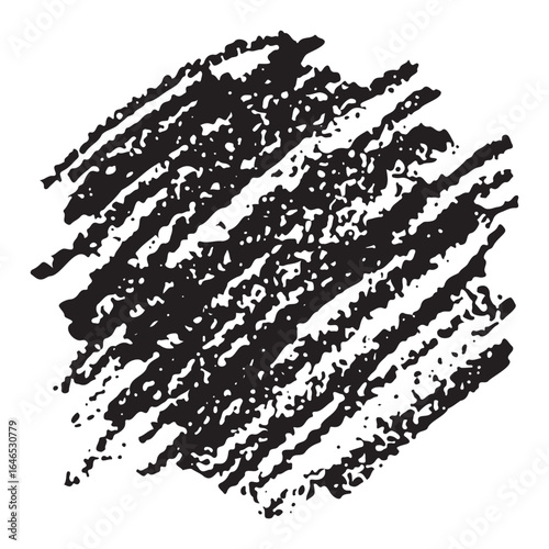 落書き風の鉛筆塗りつぶし素材