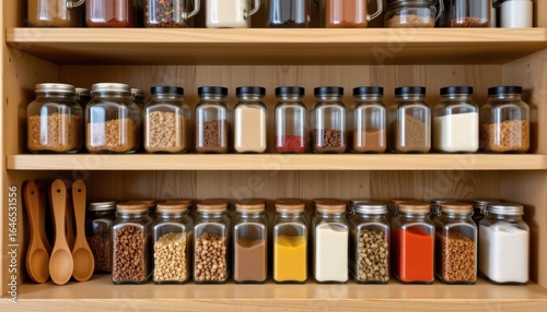 Gourmet Spice Rack Organization in a Modern Kitchen Culinary Inspiration Home Decor Minimalist Style