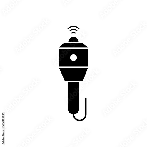 Ultrasonography icon Isolated, simple illustration for web and app..eps