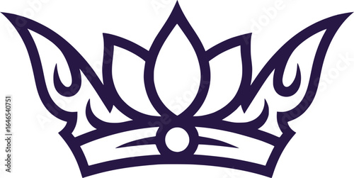 Regal Purple Majesty A Symbolic Crown Fit for Royalty Representing Sovereignty Power and Authority A Timeless Emblem of Leadership and Distinction