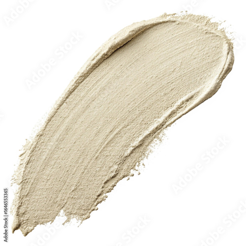 Discover luxurious texture with this natural clay mask smear, perfect for beauty and spa promotions