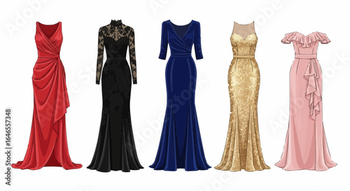 Luxury dresses
