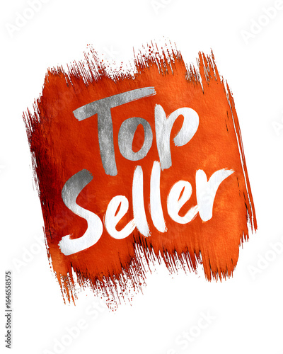 Top Seller Badge, isolated on white background