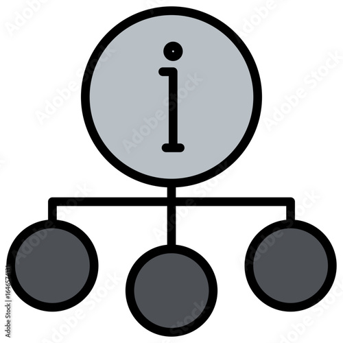 Fundamental Grey Icon Editable Stroke