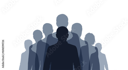 Leadership and Diverse Group Unity: Overlapping Silhouettes
