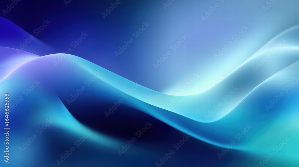 Obraz premium Dynamic Abstract Wave Design for Modern Backgrounds