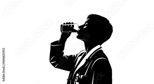 the exhausted doctor finding strength and resilience in healthcare a silhouette image representing the dedication and selfcare needs of medical professionals