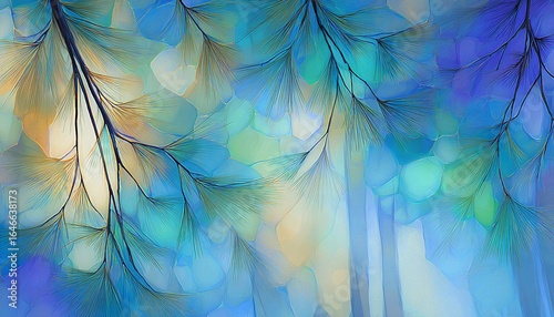 DOSSEL FLORESTAL COM CRISTAIS IRIDESCENTES