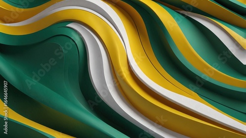 Gradient abstract curve wave wavy line background for creative project