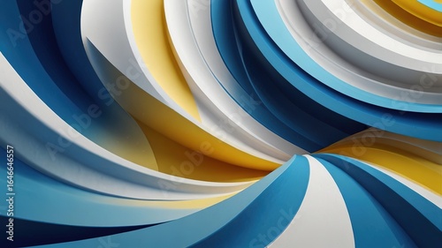 Gradient abstract curve wave wavy line background for creative project