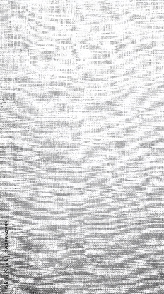 Fototapeta premium Close-up view of a smooth, light gray fabric or metal surface. Fine, subtle horizontal lines are visible