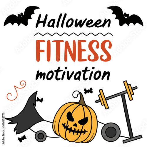 Get your spooky gains this halloween with fitness motivation and the perfect workout companion