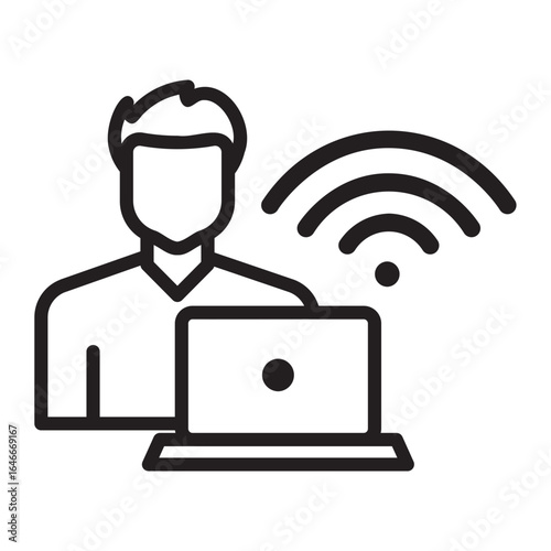 home office Line Icon