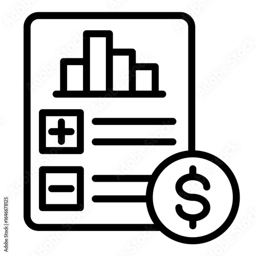 Profits  Icon Element For Design
