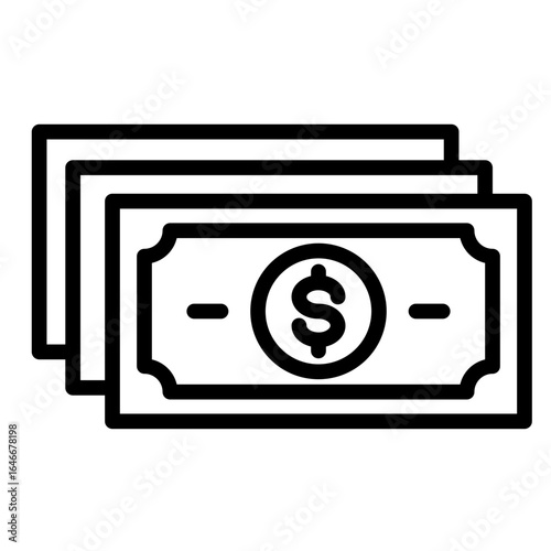 Money  Icon Element For Design