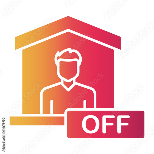 off Gradient icon