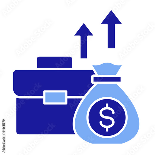 Profit  Icon Element For Design