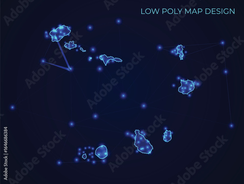 abstract digital networking connectivity vector map design